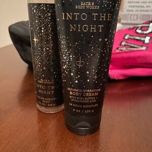 Bath & Body Works mist & moisturizer Into The Night